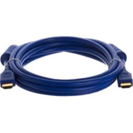 Cmple Cmple 973-N 28AWG HDMI Cable with Ferrite Cores - Blue -10FT 973-N